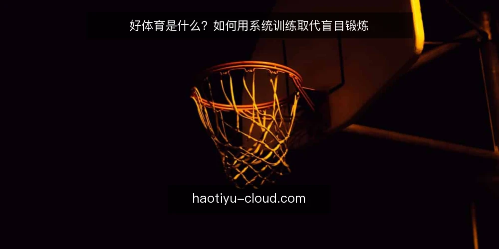 好体育是什么？如何用系统训练取代盲目锻炼 — 为什么你的锻炼总是没效果 配图