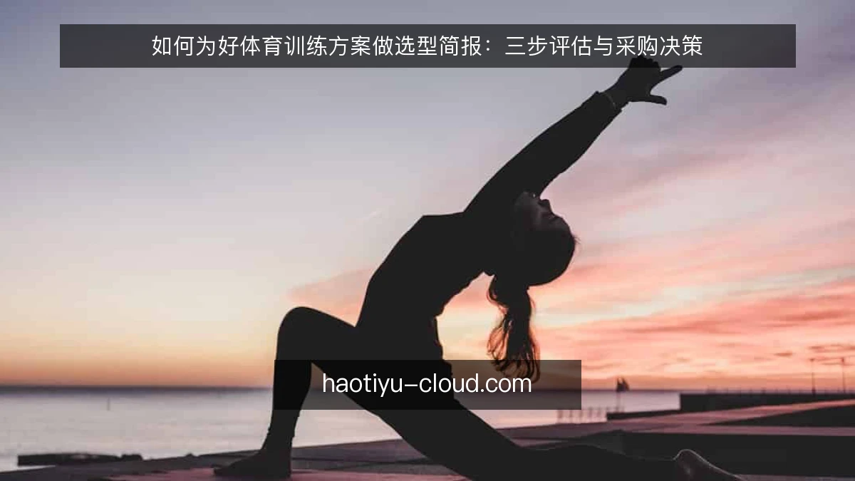 如何为好体育训练方案做选型简报：三步评估与采购决策